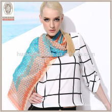 Light GGT Silk Scarf Printed Chiffon Georgette Scarf